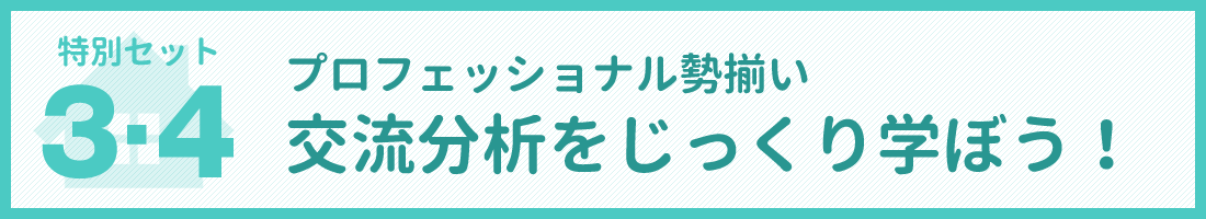 dvdcam2020_0304 特別セット3・4 プロフェッショナル勢揃い 交流分析をじっくり学ぼう!